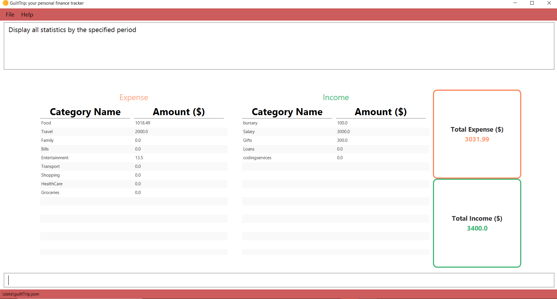 viewTable 2